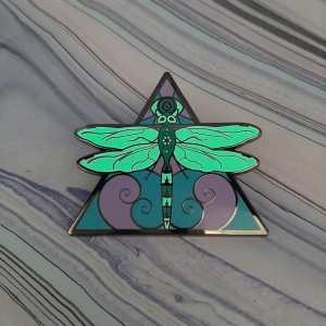 Dragonfly Air Elemental Pin