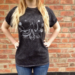 Space Octopus T-Shirt Luna Lotus